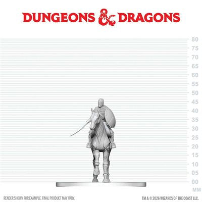 D&D Nolzur's Marvelous Unpainted Miniatures: Nimblewright Steed with Rider (EN) ^ Q3 2026