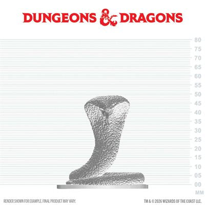 D&D Nolzur's Marvelous Unpainted Miniatures: Polar Serpent (EN) ^ Q3 2026