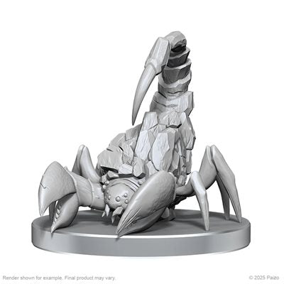 Pathfinder Battles Deep Cuts Unpainted Miniatures: Cave Scorpion & Hunting Spider (EN)