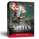 Dungeons & Dragons: Reference Cards: Spells - Levels 0-1 (EN) ^ Aug 18 2026
