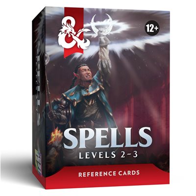 Dungeons & Dragons: Reference Cards: Spells - Levels 2-3 (EN) ^ Aug 18 2026