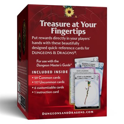 Dungeons & Dragons: Reference Cards: Magic Items - Common and Uncommon (EN) ^ Aug 18 2026