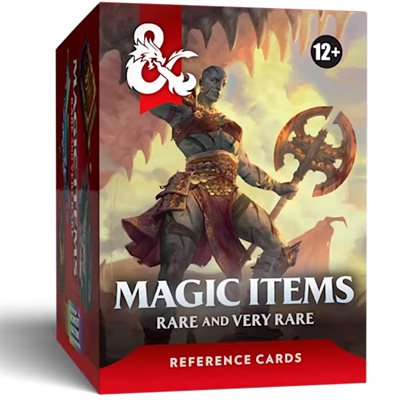 Dungeons & Dragons: Reference Cards: Magic Items - Rare and Very Rare (EN) ^ Aug 18 2026