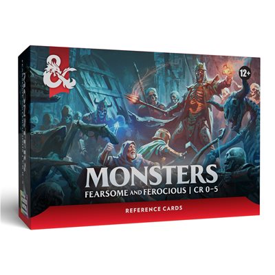 Dungeons & Dragons: Reference Cards: Monsters - Fearsome and Ferocious (EN) ^ Aug 18 2026