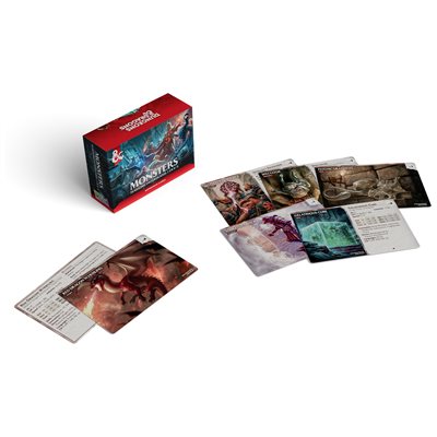 Dungeons & Dragons: Reference Cards: Monsters - Fearsome and Ferocious (EN) ^ Aug 18 2026