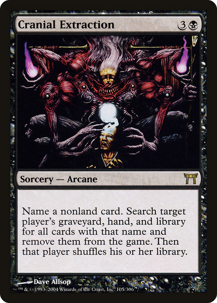 Cranial Extraction [Champions of Kamigawa]