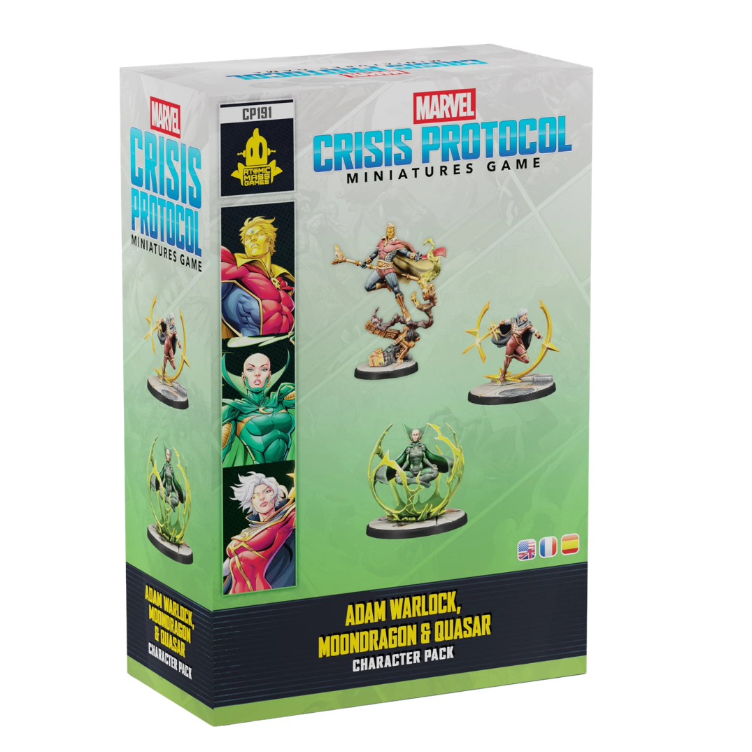 Marvel: Crisis Protocol: Adam Warlock, Moondragon & Quasar