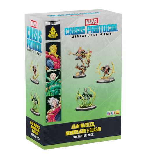 Marvel: Crisis Protocol: Adam Warlock, Moondragon & Quasar