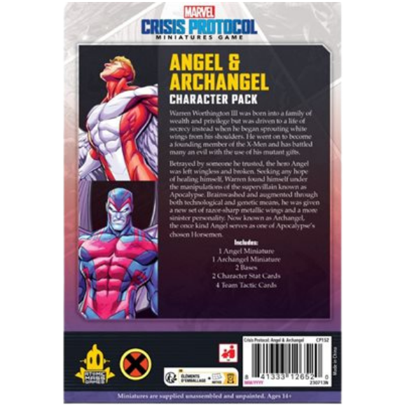 Marvel: Crisis Protocol: Angel & Archangel - Character Pack