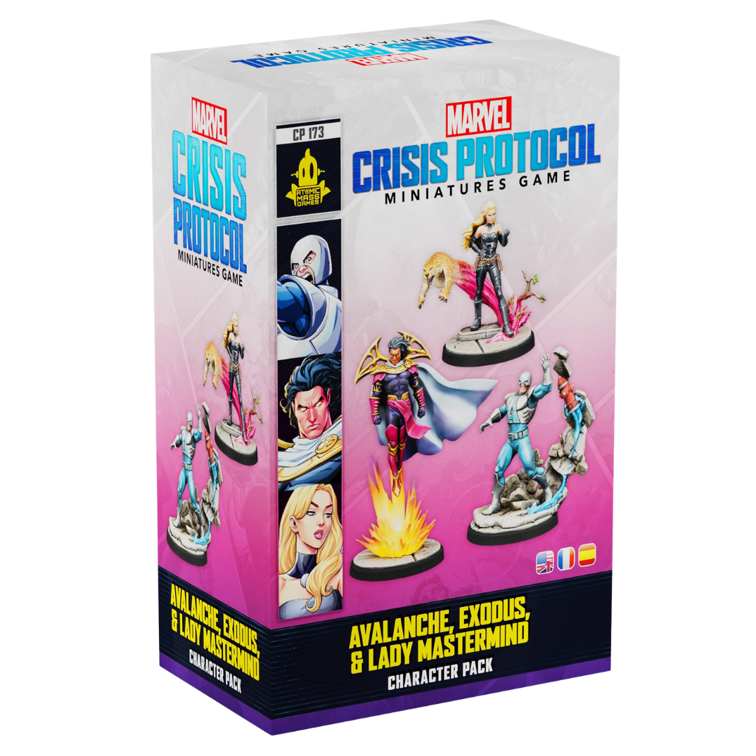 Marvel: Crisis Protocol: Avalanche, Exodus & Lady Mastermind - Character Pack