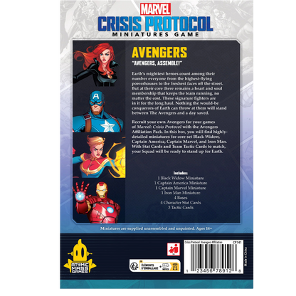 Marvel: Crisis Protocol: Avengers - Affiliation Pack