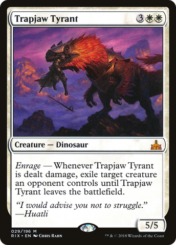 Trapjaw Tyrant [Rivals of Ixalan]