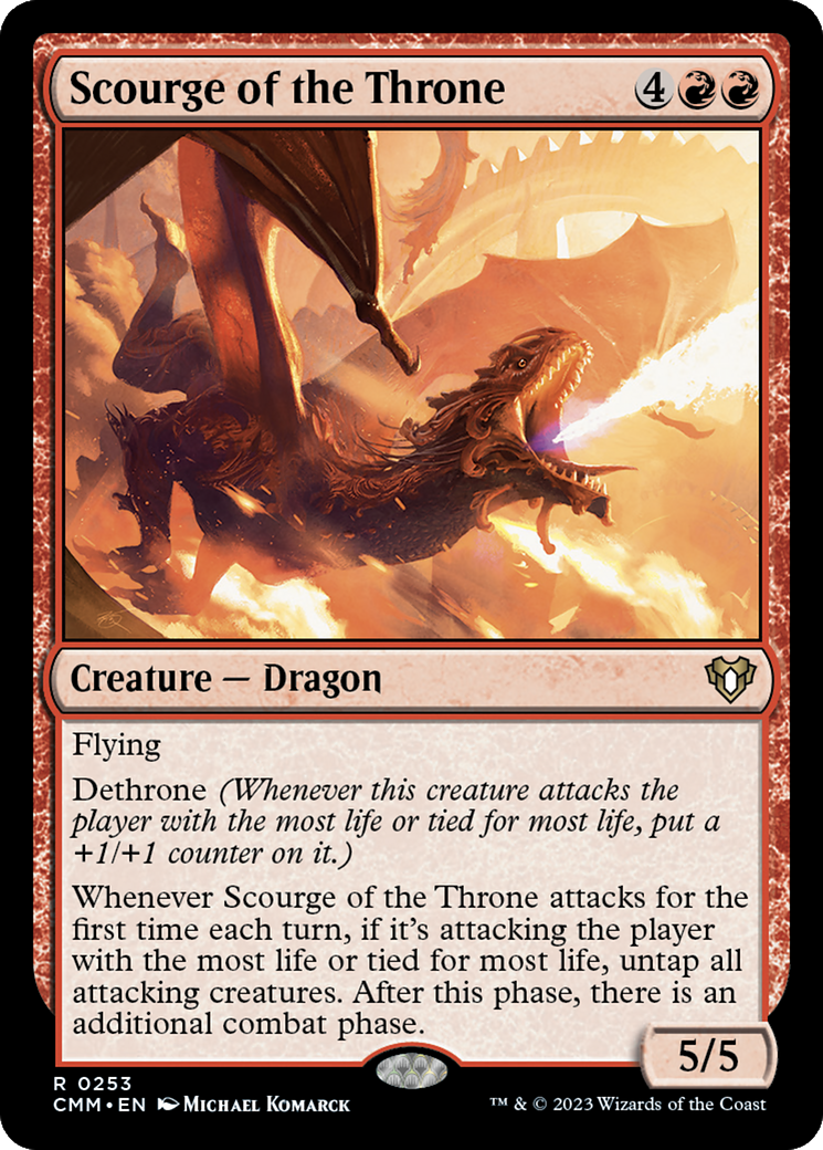 Scourge of the Throne [Commander Masters]