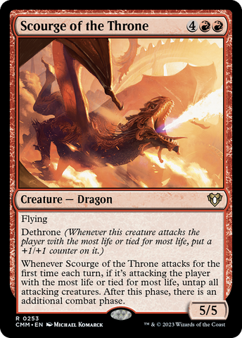 Scourge of the Throne [Commander Masters]