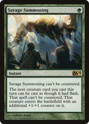Savage Summoning [Magic 2014]