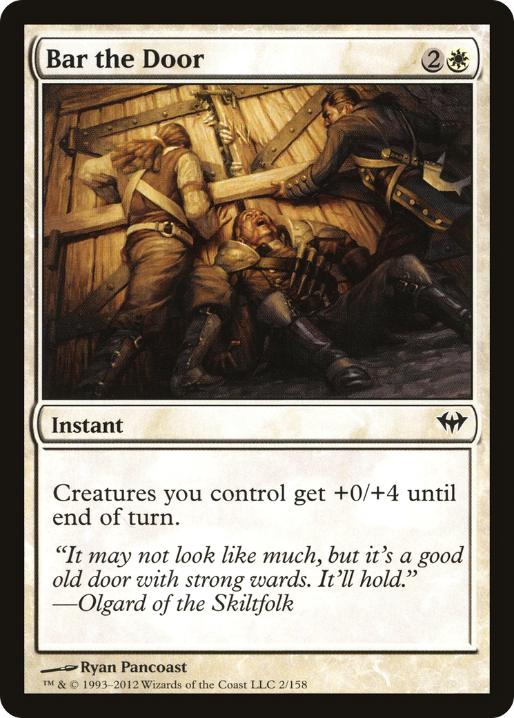 Bar the Door [Dark Ascension]