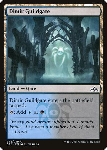 Dimir Guildgate (245/259) [Guilds of Ravnica]