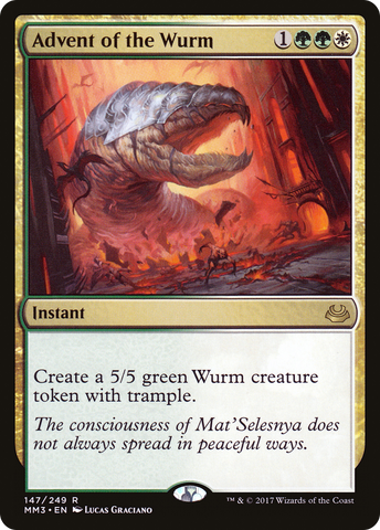 Advent of the Wurm [Modern Masters 2017]
