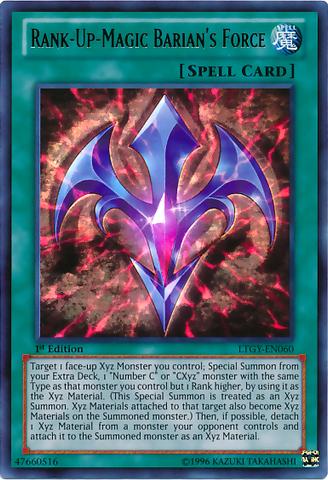 Rank-Up-Magic Barian's Force [LTGY-EN060] Ultra Rare