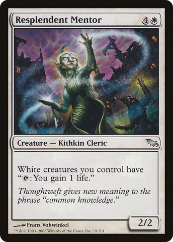 Resplendent Mentor [Shadowmoor]