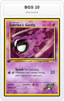 Graded - Sabrina's Gastly — BGS 10 graded overlay