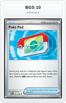 Graded - Poke Pad - 081/088 — BGS 10 graded overlay