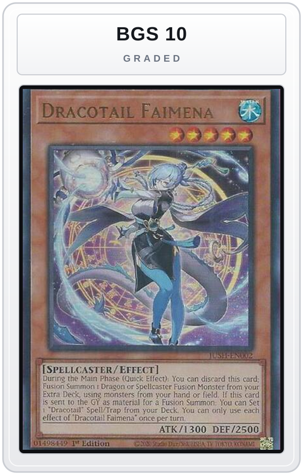 Graded - Dracotail Faimena — BGS 10 graded overlay