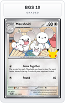 Graded - Maushold - 125/128 — BGS 10 graded overlay