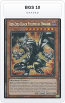 Graded - Red-Eyes Black Fullmetal Dragon — BGS 10 graded overlay