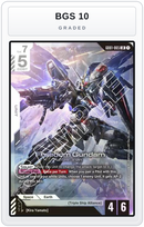Graded - Freedom Gundam — BGS 10 graded overlay