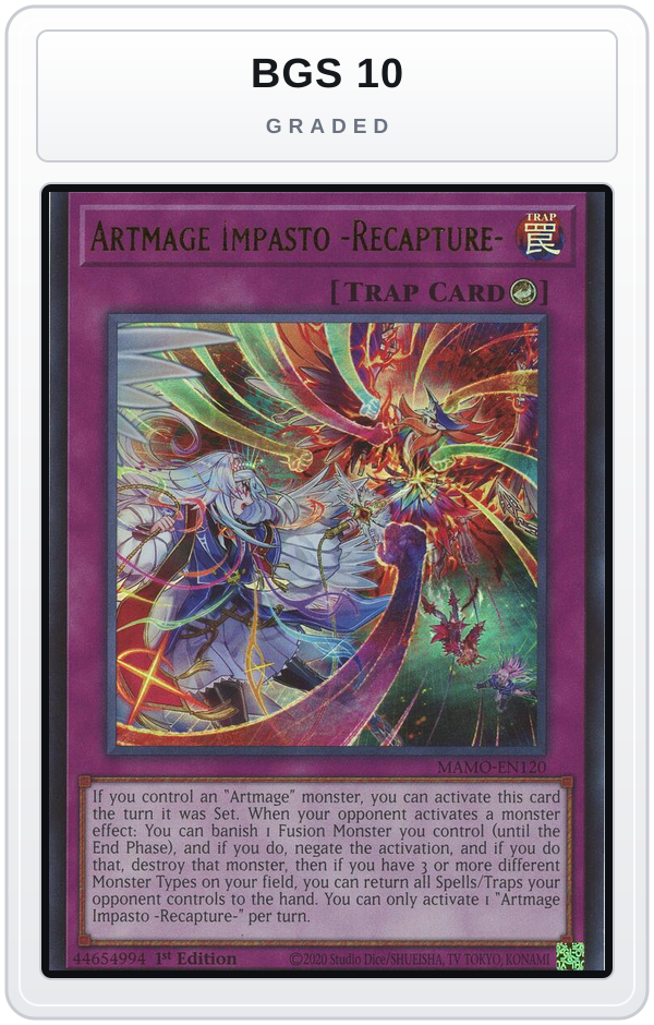 Graded - Artmage Impasto -Recapture- — BGS 10 graded overlay