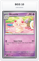 Graded - Alcremie — BGS 10 graded overlay