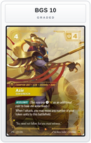 Graded - Azir - Sovereign — BGS 10 graded overlay