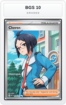 Graded - Cheren — BGS 10 graded overlay