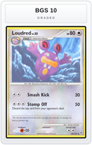 Graded - Loudred — BGS 10 graded overlay