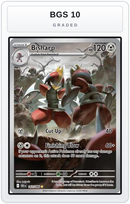 Graded - Bisharp - 143/086 — BGS 10 graded overlay