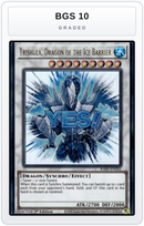 Graded - Trishula, Dragon of the Ice Barrier — BGS 10 graded overlay