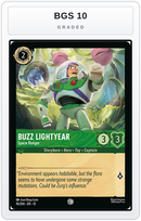 Graded - Buzz Lightyear - Space Ranger — BGS 10 graded overlay