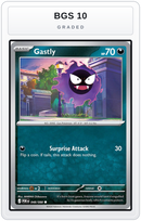 Graded - Gastly — BGS 10 graded overlay