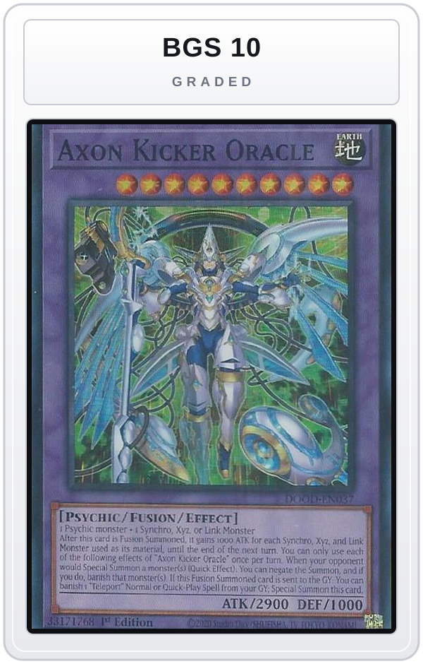 Graded - Axon Kicker Oracle — BGS 10 graded overlay