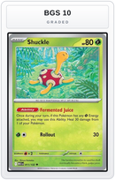 Graded - Shuckle - 011/132 — BGS 10 graded overlay