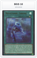 Graded - Nightmare Throne — BGS 10 graded overlay