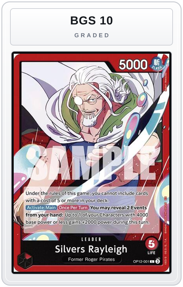 Graded - Silvers Rayleigh — BGS 10 graded overlay