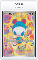 Graded - Marill - 232/217 — BGS 10 graded overlay