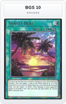 Graded - Sunset Beat — BGS 10 graded overlay