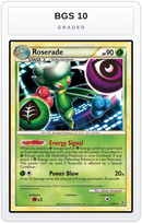 Graded - Roserade — BGS 10 graded overlay