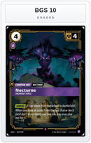Graded - Nocturne, Horrifying — BGS 10 graded overlay