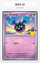 Graded - Cosmog — BGS 10 graded overlay