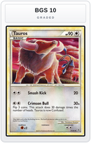 Graded - Tauros — BGS 10 graded overlay