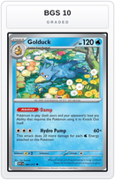 Graded - Golduck — BGS 10 graded overlay